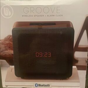 NIB Bluetooth Speaker and Alarm Clock with LED Display